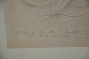 Karl Begas (1794-1854) Weiblicher Kopf Mit Fliegendem Haar Lithograph Art Print   - TvMovieCards.com