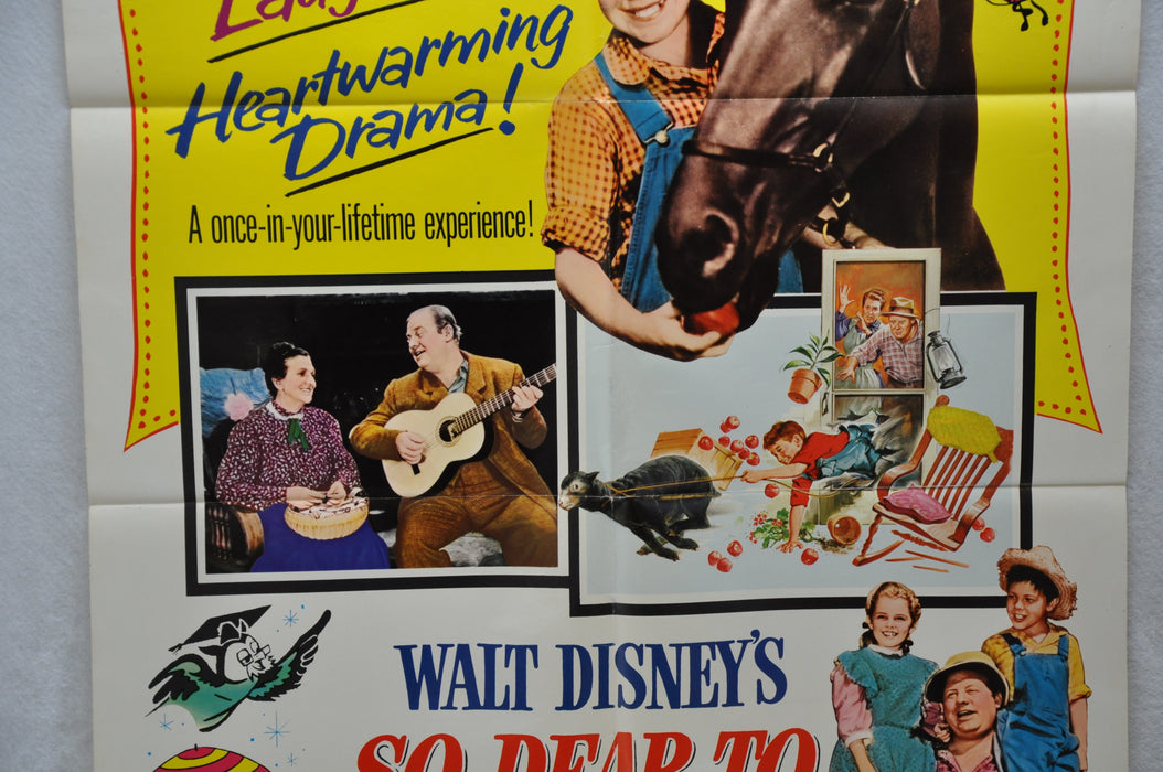 1964 So Dear To My Heart Original 1SH Movie Poster Burl Ives Beulah Bondi   - TvMovieCards.com