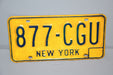 1973-1986 New York License Plate # 877-CGU Car Man Cave Chevy Ford YOM   - TvMovieCards.com