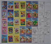 Flintstones Base Card Set 100 Cards plus 10 Whatzit Coloring Cards   - TvMovieCards.com
