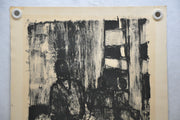 Mid Century Bernard Cathelin Abstract Lithograph of Woman Signed 3/50   - TvMovieCards.com
