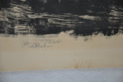 Mid Century Bernard Cathelin Abstract Lithograph of Woman Signed 3/50   - TvMovieCards.com