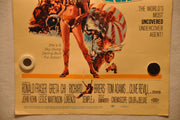 1967 Fathom Original Window Card Insert Movie Poster "14 x 22" Raquel Welch   - TvMovieCards.com