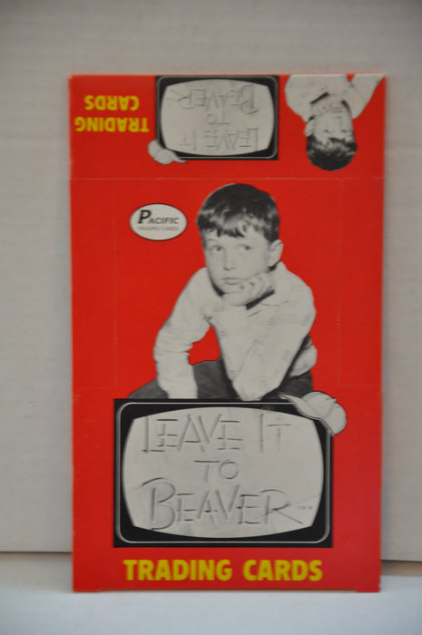 1983 Pacific Leave it to Beaver Empty Bubble Gum Vintage Trading Card Box   - TvMovieCards.com