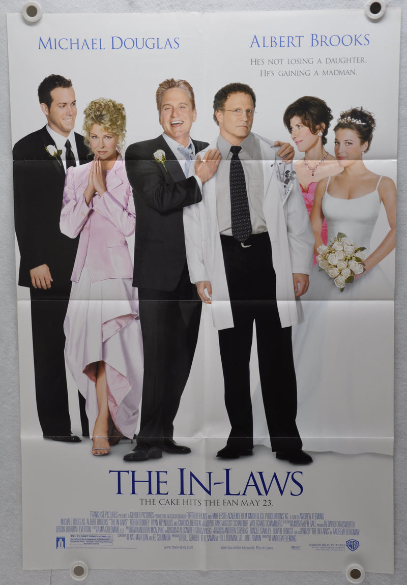 2003 The In-Laws Original 1SH Movie Poster 27 x 41  Michael Douglas Ryan Reynold   - TvMovieCards.com
