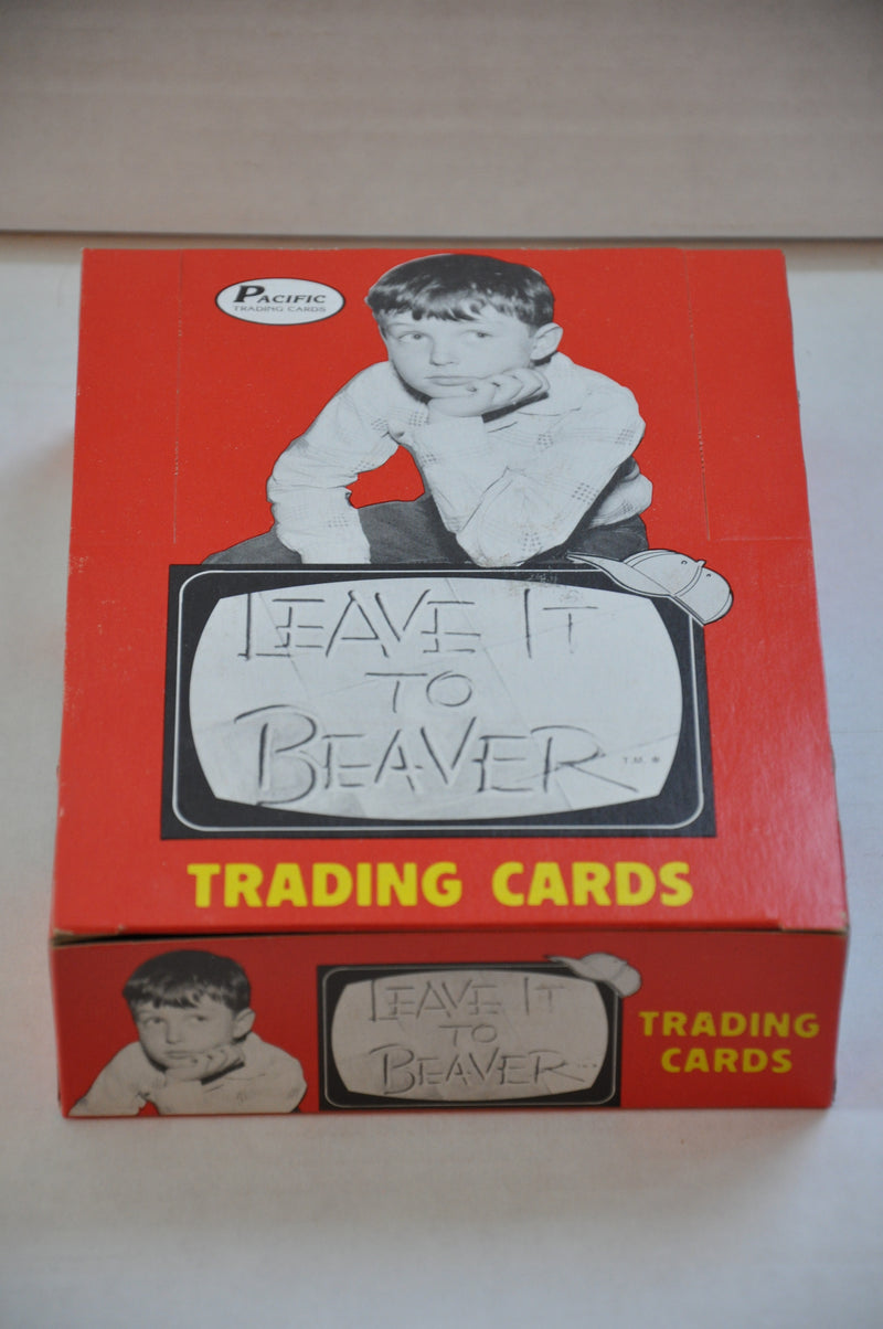 1983 Pacific Leave it to Beaver Empty Bubble Gum Vintage Trading Card Box   - TvMovieCards.com