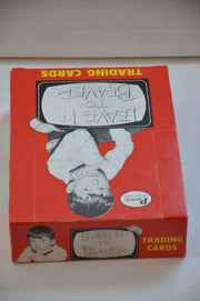 1983 Pacific Leave it to Beaver Empty Bubble Gum Vintage Trading Card Box   - TvMovieCards.com