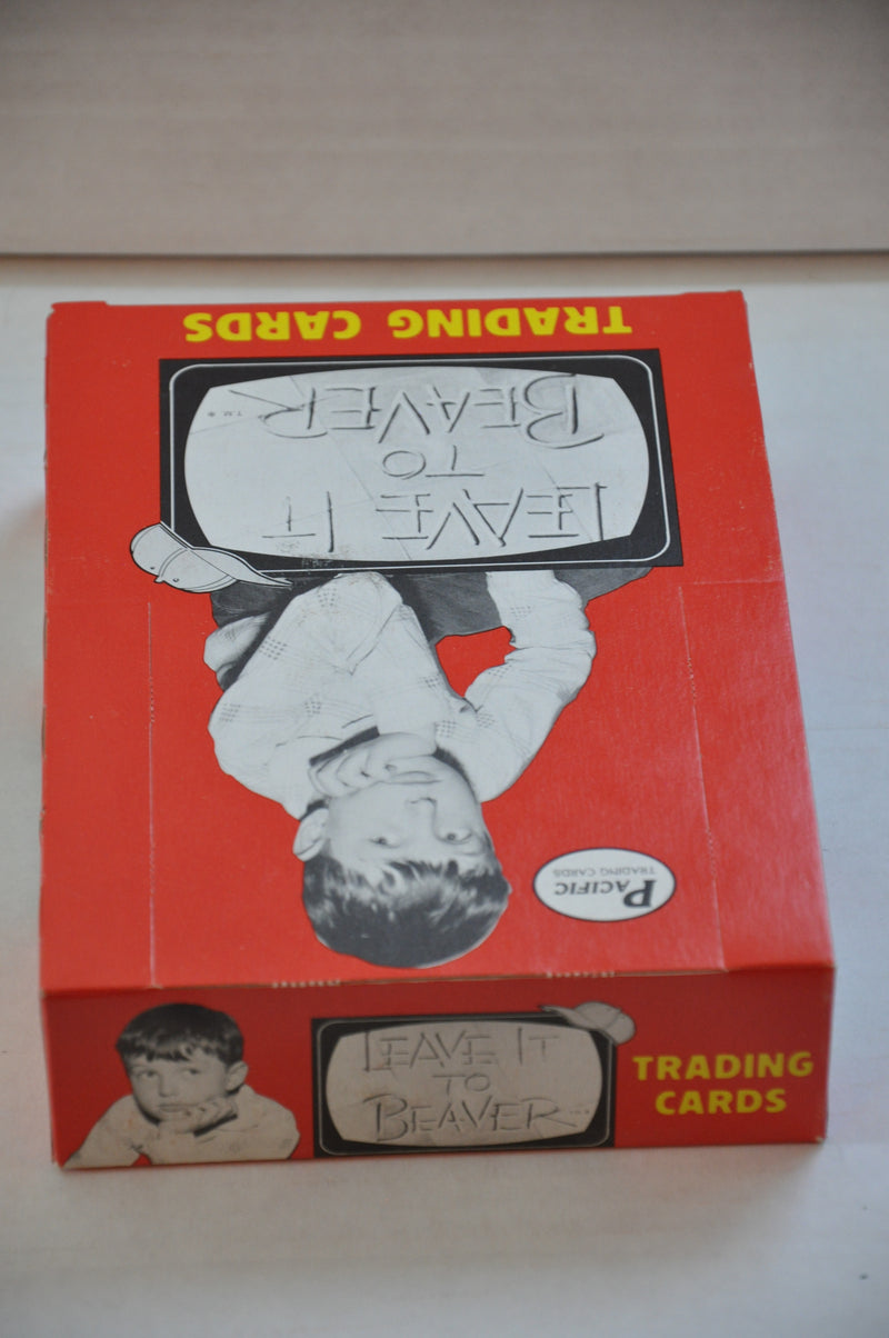 1983 Pacific Leave it to Beaver Empty Bubble Gum Vintage Trading Card Box   - TvMovieCards.com