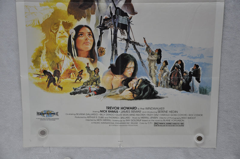 1980 Wind Walker Original 1SH Movie Poster 27 x 41 Trevor Howard Nick Ramus   - TvMovieCards.com