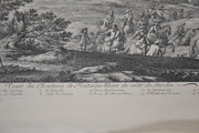 F Vander Meauten "Veue du Chasteau de Fontaine bleau du coste " Etching Print   - TvMovieCards.com