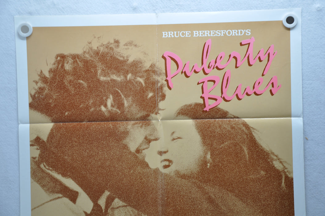 1981 Puberty Blues Original 1SH Movie Poster 27 x 41  Nell Schofield, Jad Capelj   - TvMovieCards.com