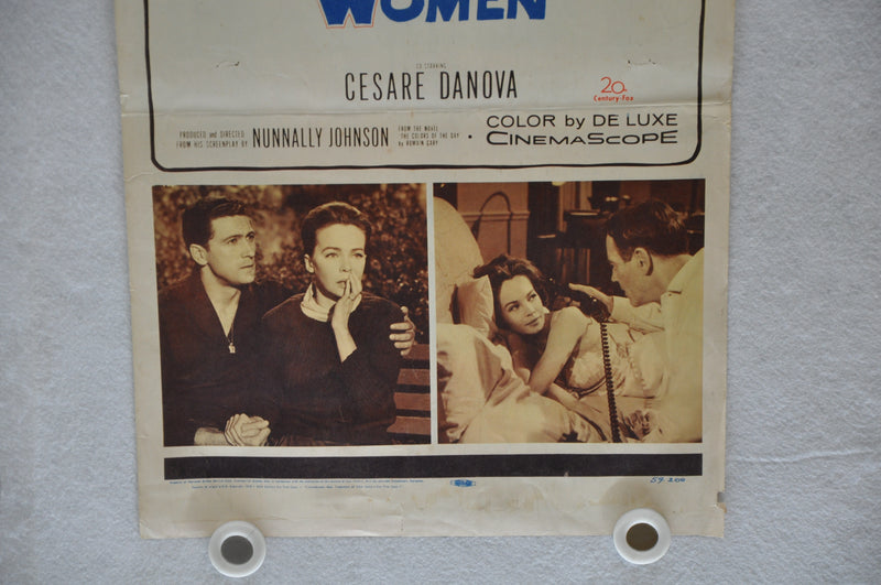 1959 The Man Who Understood Women Original Insert Movie Poster Henry Fonda   - TvMovieCards.com