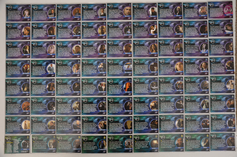 24 Twenty Four Season 3 Base Trading Card Set 90 Cards   - TvMovieCards.com