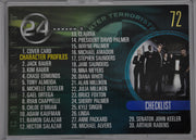 24 Twenty Four Season 3 Base Trading Card Set 90 Cards   - TvMovieCards.com