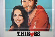 1977 Thieves Original 1SH Movie Poster 27 x 41 Marlo Thomas Charles Grodin   - TvMovieCards.com