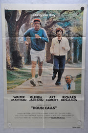 1978 House Calls Original 1SH Movie Poster 27 x 41 Walter Matthau Glenda Jackson   - TvMovieCards.com