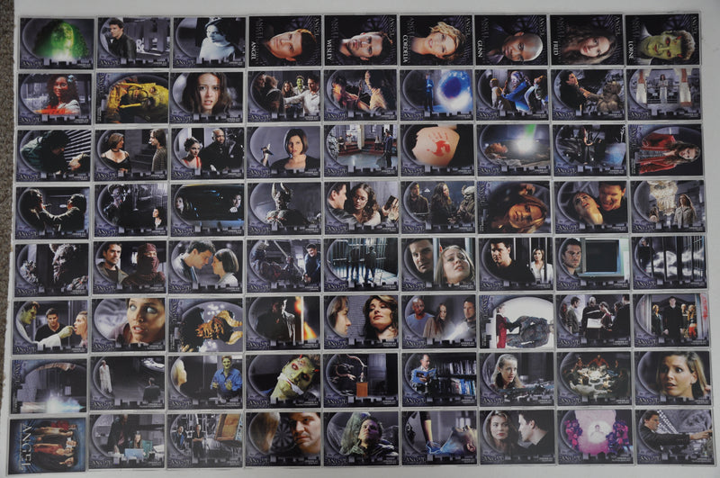 Angel Season 4 Inkworks Base Card Set of 90   - TvMovieCards.com