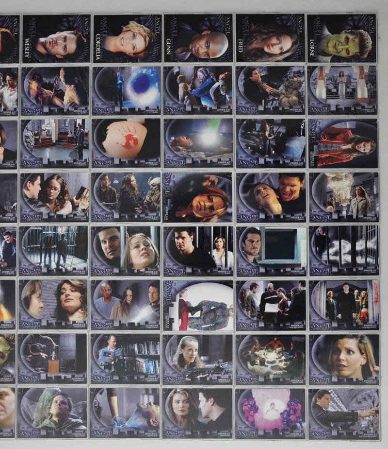 Angel Season 4 Inkworks Base Card Set of 90   - TvMovieCards.com