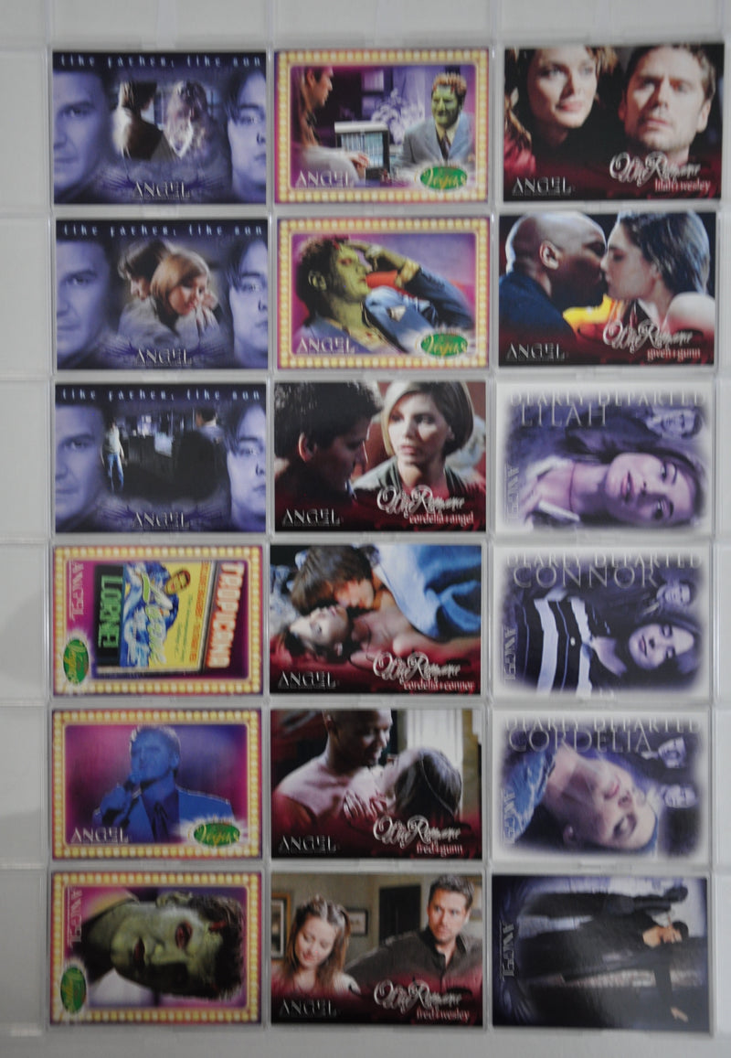 Angel Season 4 Inkworks Base Card Set of 90   - TvMovieCards.com
