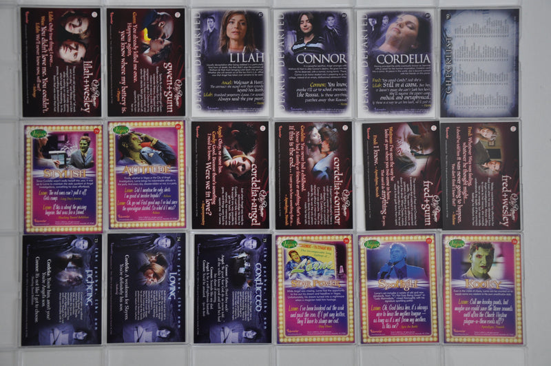 Angel Season 4 Inkworks Base Card Set of 90   - TvMovieCards.com