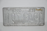 1951 Illinois License Plate # 1943 791 Passenger Car Original Tag YOM Birth Year   - TvMovieCards.com