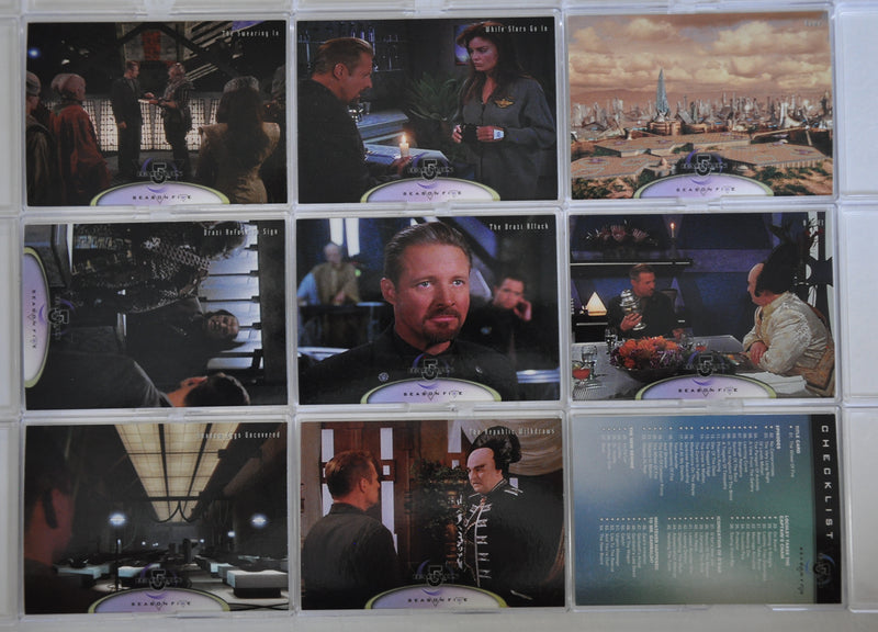 Babylon 5 Season 5 Skybox Base Card Set of 81   - TvMovieCards.com