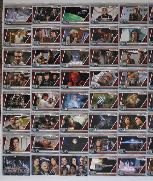 The Complete Battlestar Galactica Base Trading Card Set 72 Cards 2004 Rittenhous - TvMovieCards.com