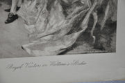 Vincente V. de Paredes "Royal Visitors in Watteau's Studio" Lithograph Art Print   - TvMovieCards.com