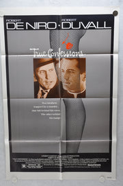 1981 True Confessions Original 1SH Movie Poster 27 x 41 Robert De Niro Duvall   - TvMovieCards.com