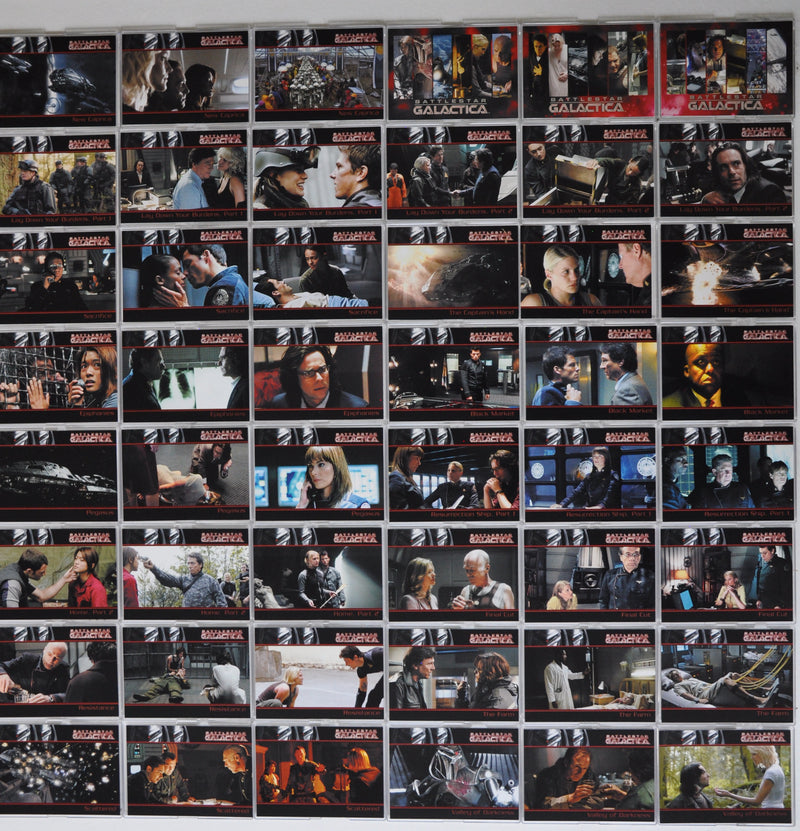 Battlestar Galactica Season Two Base Card Set 72 Cards   - TvMovieCards.com