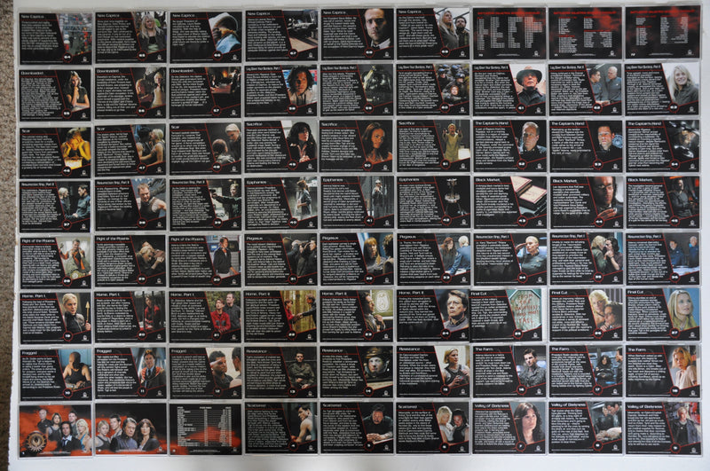 Battlestar Galactica Season Two Base Card Set 72 Cards   - TvMovieCards.com