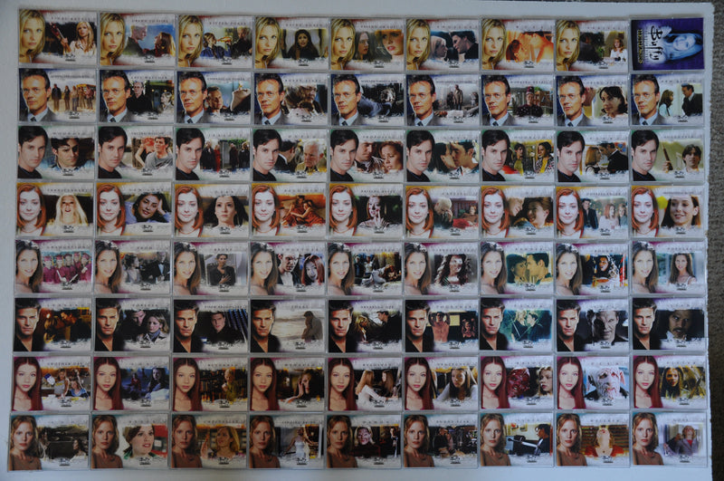Buffy The Vampire Slayer Memories Trading Base Card Set 90 Cards   - TvMovieCards.com