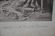 Vincente V. de Paredes "Napoleon on the Eve of the Coronation" Lithograph Print   - TvMovieCards.com