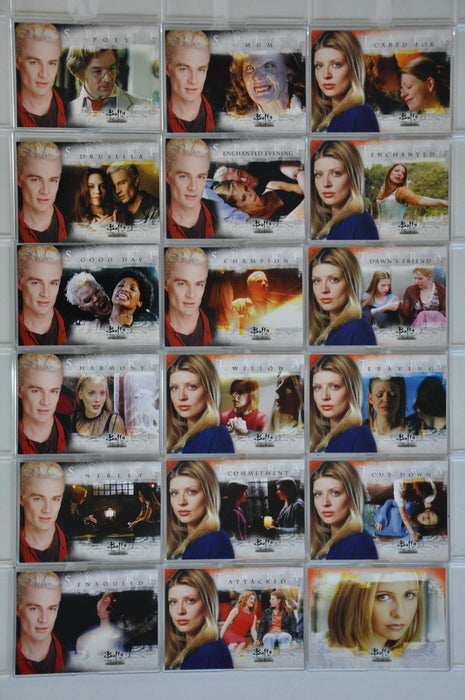 Buffy The Vampire Slayer Memories Trading Base Card Set 90 Cards   - TvMovieCards.com