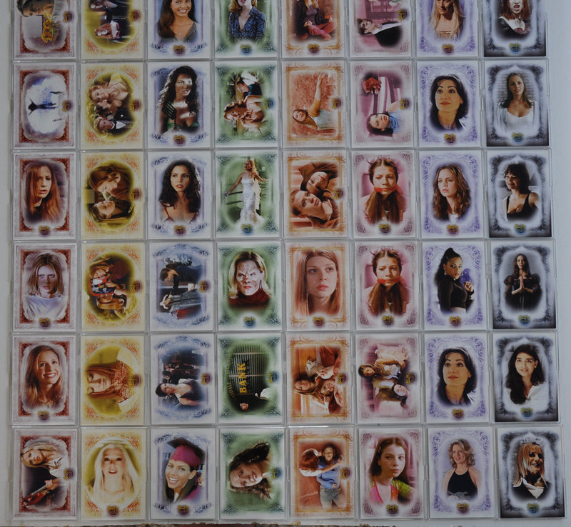 Buffy The Vampire Slayer Women of Sunnydale Trading Base Card Set 90 Cards   - TvMovieCards.com