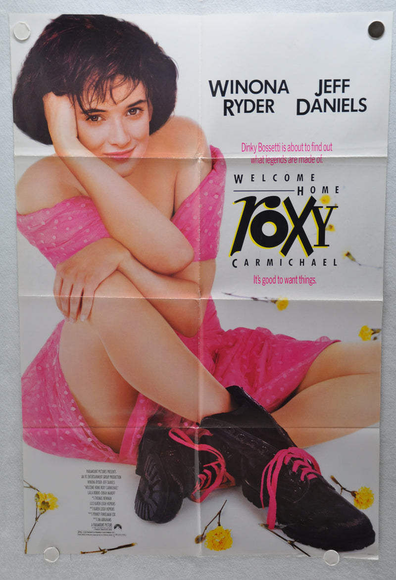 1990 Welcome Home, Roxy Carmichael Original 1SH Movie Poster 27 x 41   - TvMovieCards.com
