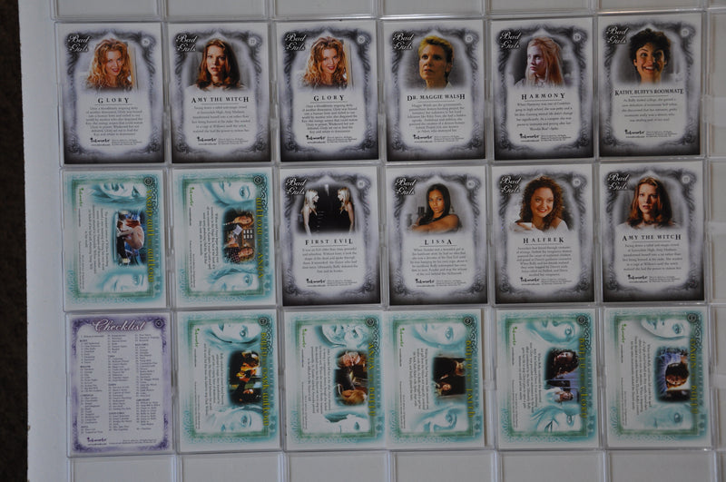 Buffy The Vampire Slayer Women of Sunnydale Trading Base Card Set 90 Cards   - TvMovieCards.com