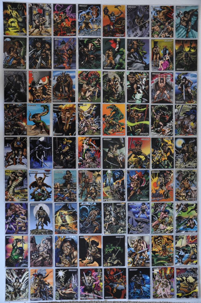 Conan: Art of the Hyborian Age Trading Base Card Set 72 Cards   - TvMovieCards.com