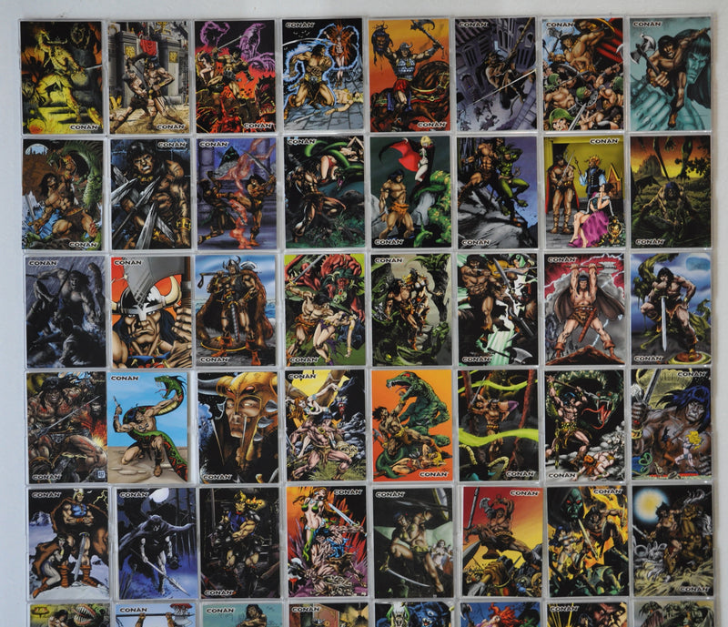 Conan: Art of the Hyborian Age Trading Base Card Set 72 Cards   - TvMovieCards.com