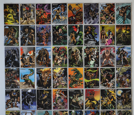 Conan: Art of the Hyborian Age Trading Base Card Set 72 Cards   - TvMovieCards.com
