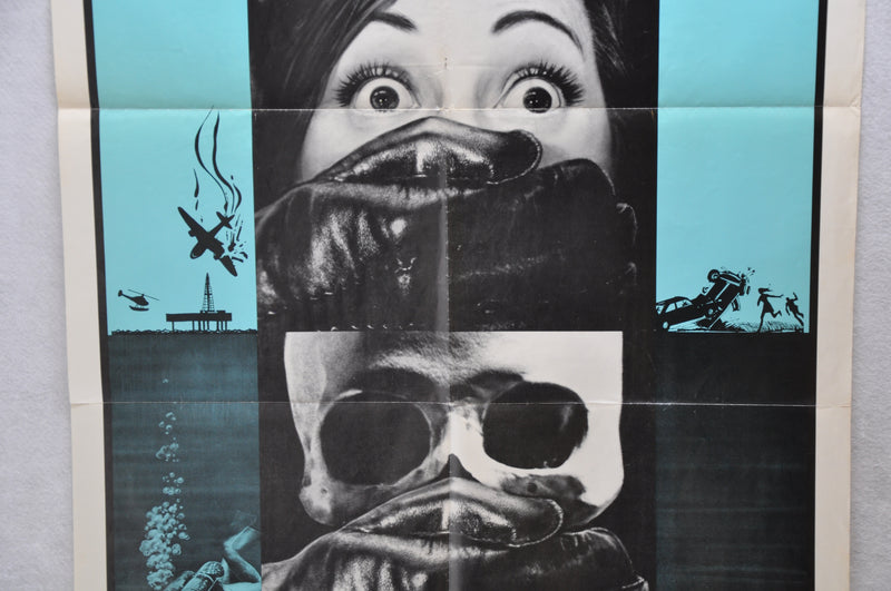 1972 Fear Is The Key Original 1SH Movie Poster Barry Newman, Suzy Kendall, John   - TvMovieCards.com
