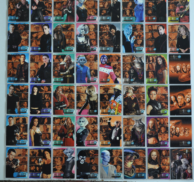 Farscape Through The Wormhole Trading Base Card Set 72 Cards   - TvMovieCards.com