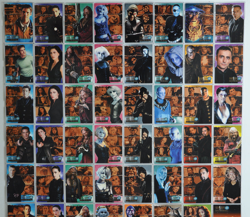 Farscape Through The Wormhole Trading Base Card Set 72 Cards   - TvMovieCards.com
