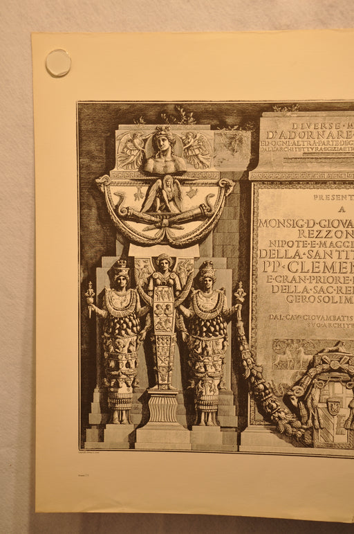 Giovanni Battista Piranesi Diverse Maniere d’Adornare Print by Sidney Z Lucas   - TvMovieCards.com