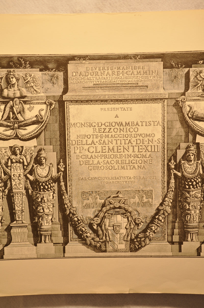 Giovanni Battista Piranesi Diverse Maniere d’Adornare Print by Sidney Z Lucas   - TvMovieCards.com