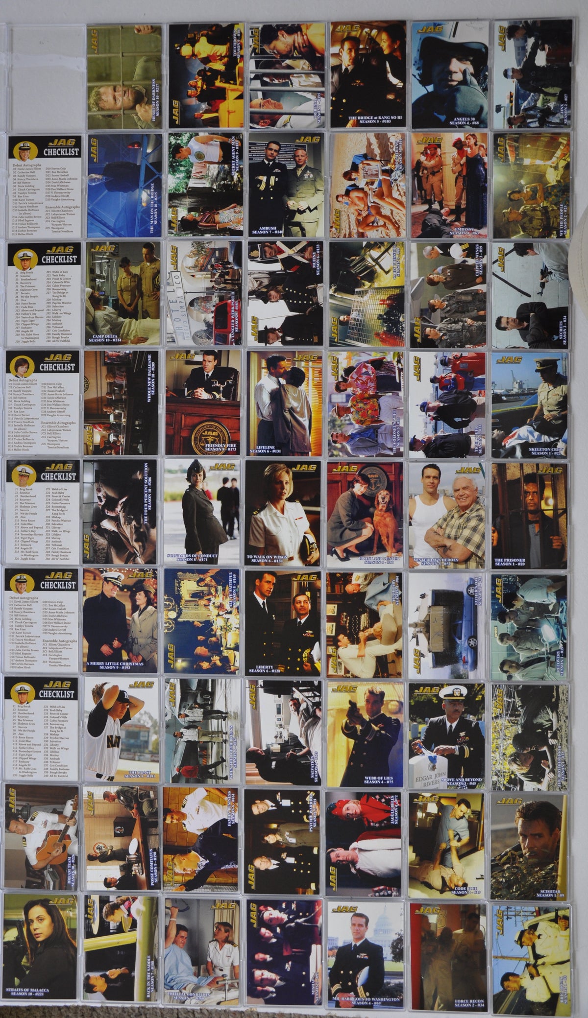 Jag Premiere Edition TK Legacy Trading Base Card Set 60 Cards ...