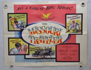 1958 The Missouri Traveller Original Half Sheet Movie Poster Brandon De Wilde   - TvMovieCards.com