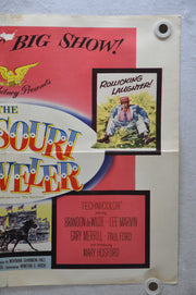 1958 The Missouri Traveller Original Half Sheet Movie Poster Brandon De Wilde   - TvMovieCards.com