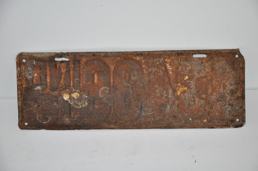 1916 Indiana License Plate #43439 Passenger Car Original Tag YOM Rat Rod   - TvMovieCards.com