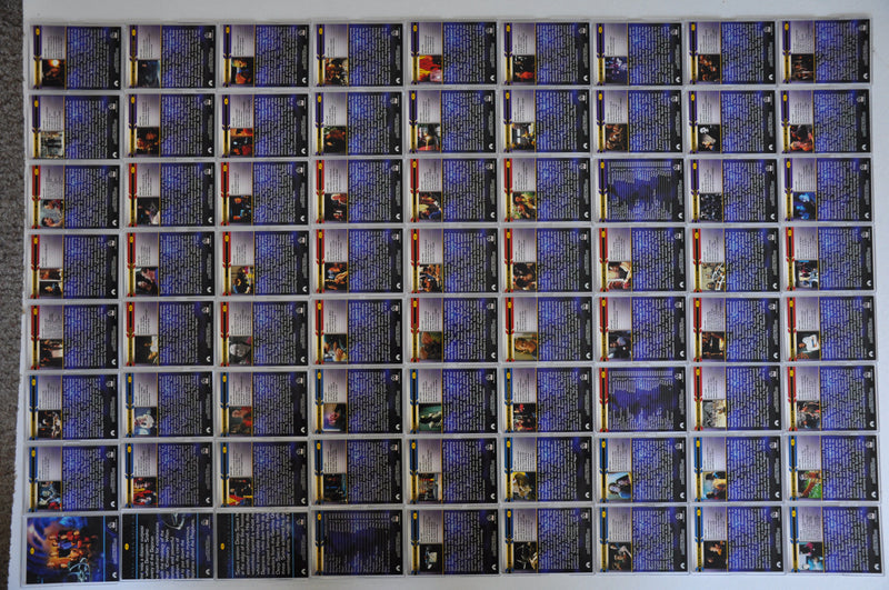 DS9 Complete Star Trek Deep Space Nine Base Card Set 189 Cards 2003 - TvMovieCards.com